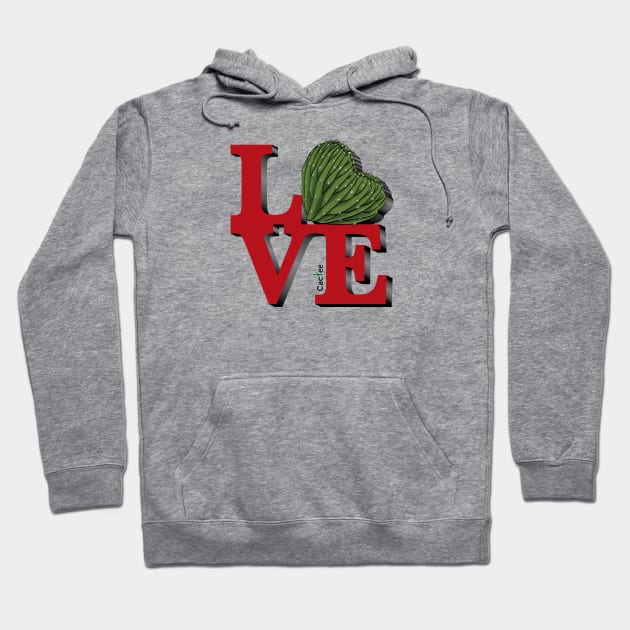 Love Cacti Hoodie by Cactee